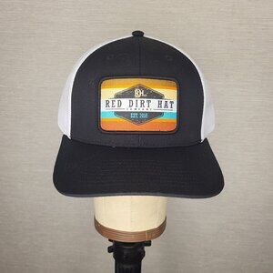 Red Dirt Hat Co. RDHC168  Black & White One Size Adjustable NWT